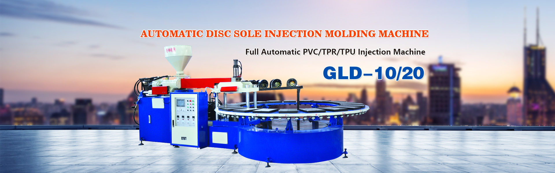 Automatic Disc Sole Injection Molding Machine